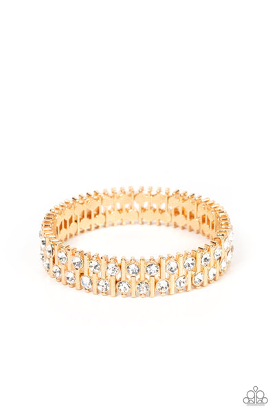 Generational Glimmer - Gold Paparazzi Bracelet