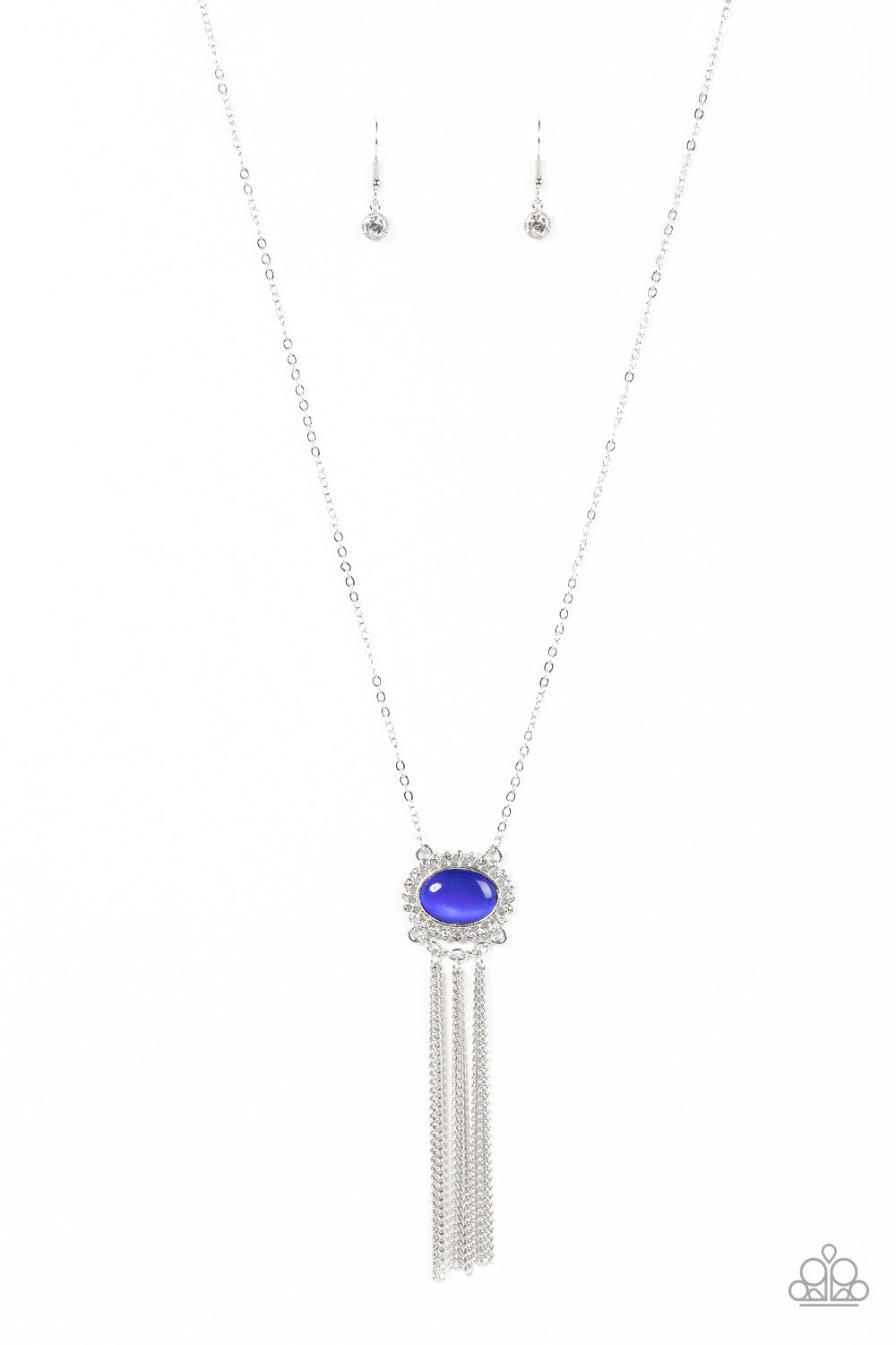 Happily Ever Ethereal - Blue Paparazzi Necklace