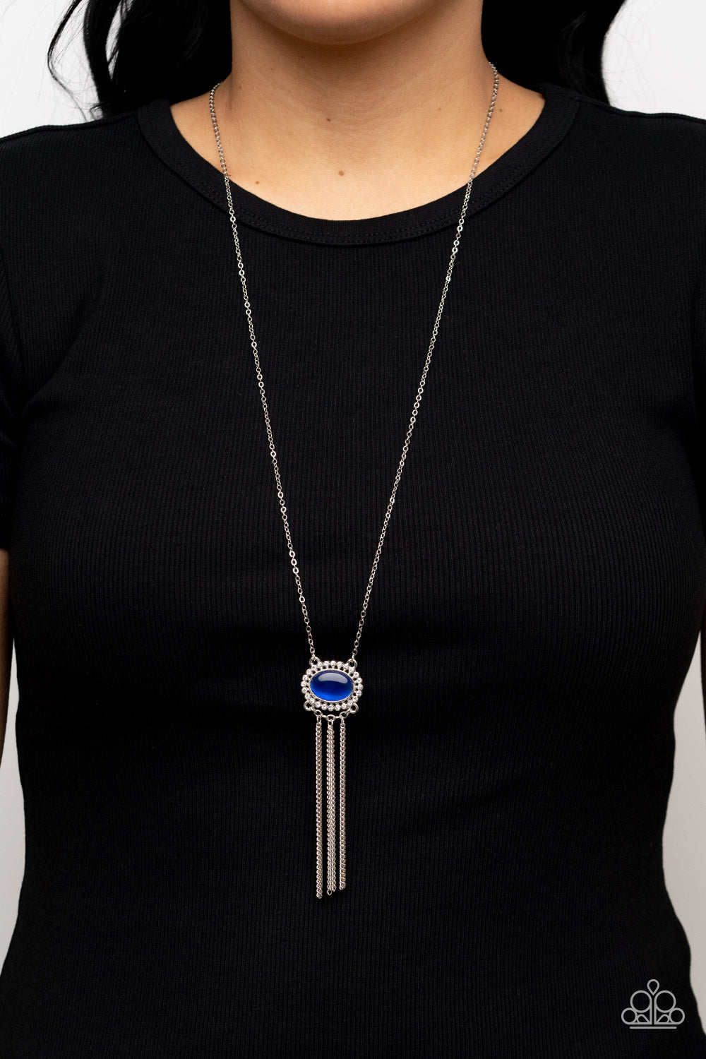 Happily Ever Ethereal - Blue Paparazzi Necklace