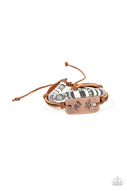 Poncho Paradise Black Paparazzi Urban Bracelet