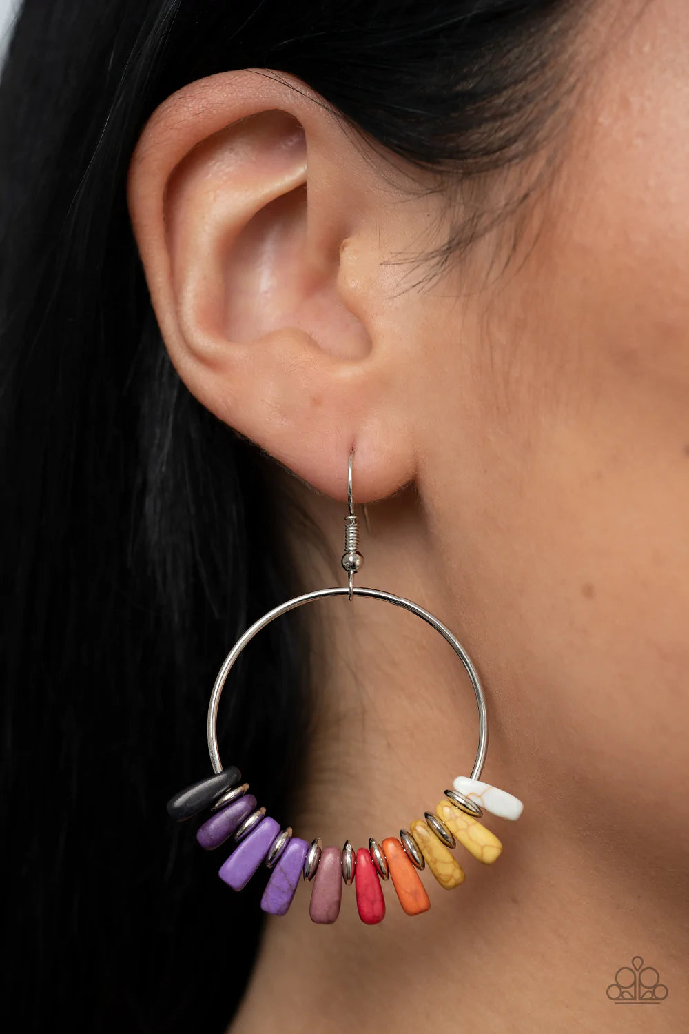 Earthy Ensemble Multi Paparazzi Earring