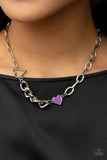 Little Charmer - Purple Paparazzi Necklace