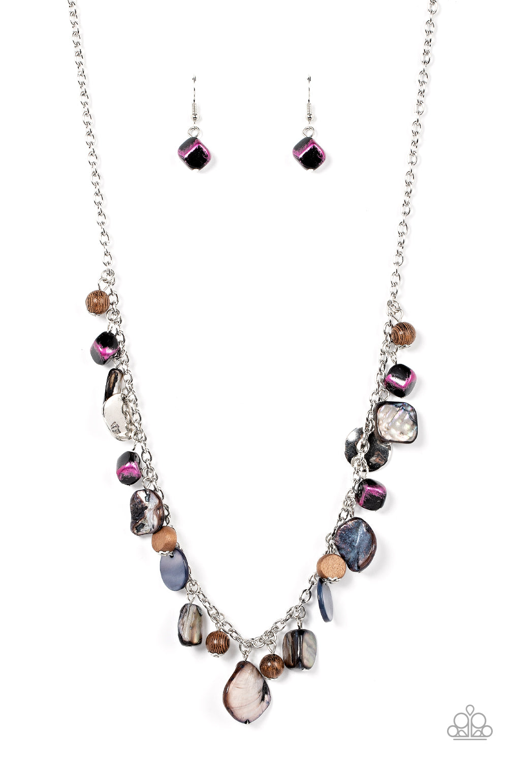 Caribbean Charisma - Pink Paparazzi Necklace