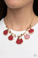Extra Exclusive - Red Paparazzi Necklace
