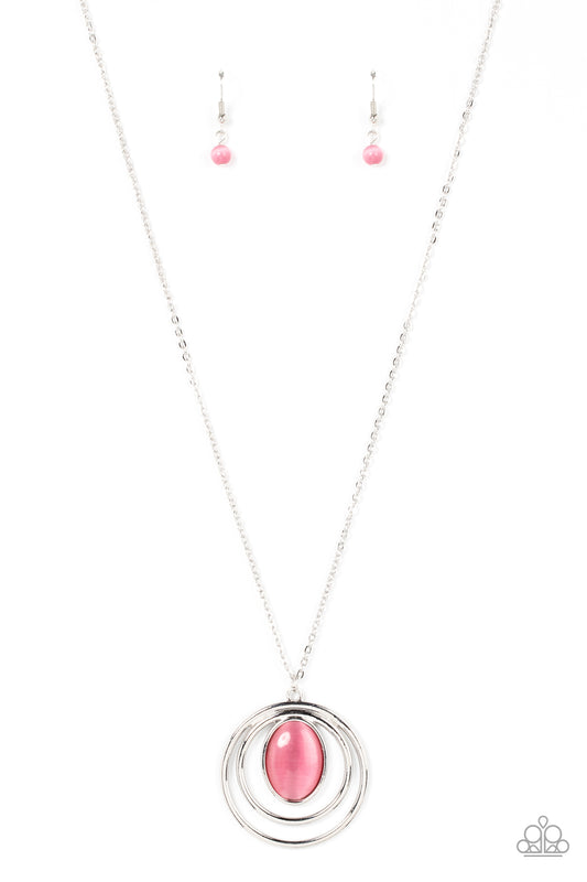Epicenter of Elegance - Pink Paparazzi Necklace