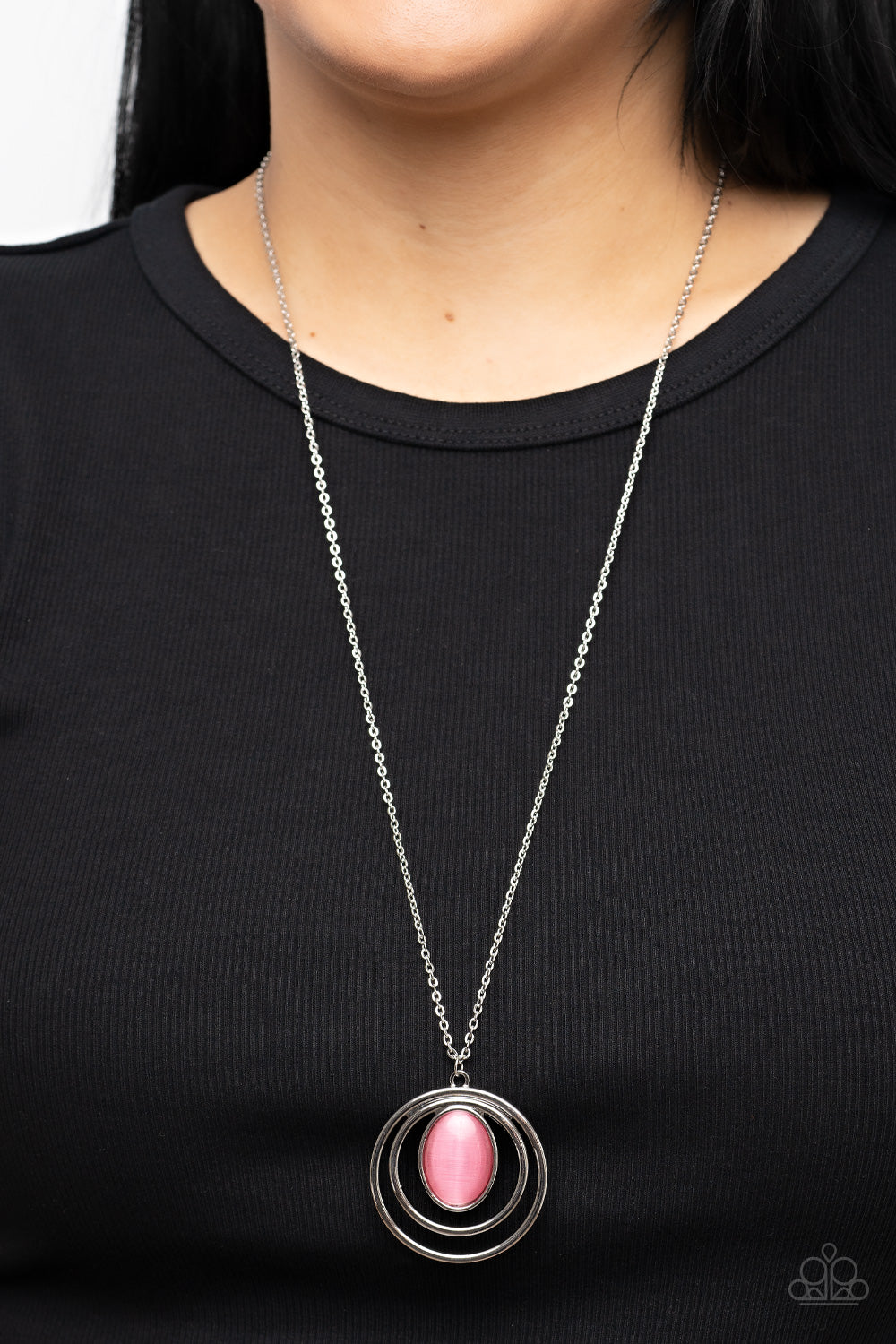 Epicenter of Elegance - Pink Paparazzi Necklace