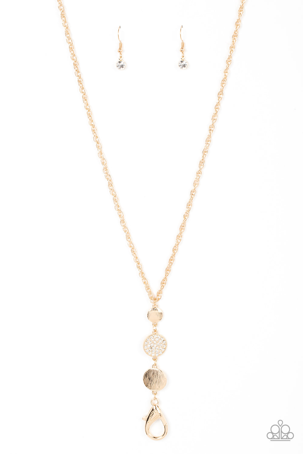 Positively Planetary - Gold Paparazzi Necklace