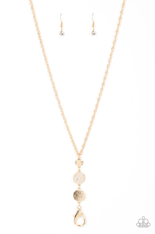 Positively Planetary - Gold Paparazzi Necklace