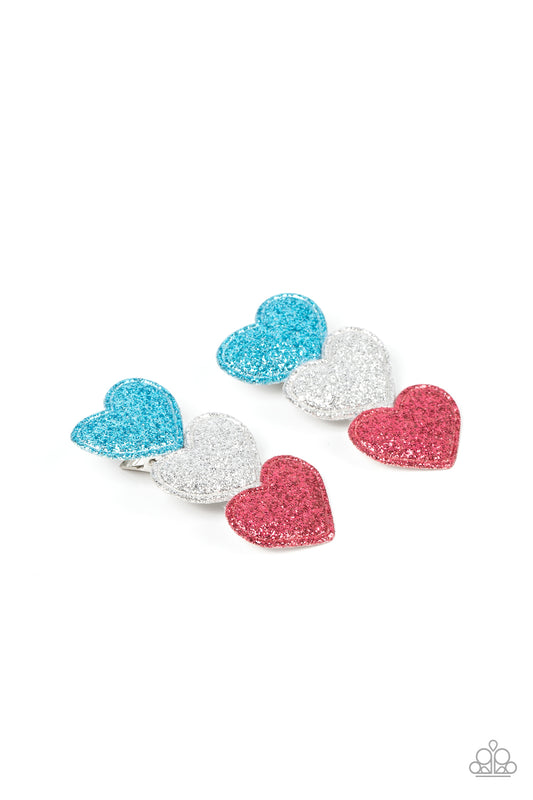 Love at First SPARKLE - Multi Paparazzi Hair Clip