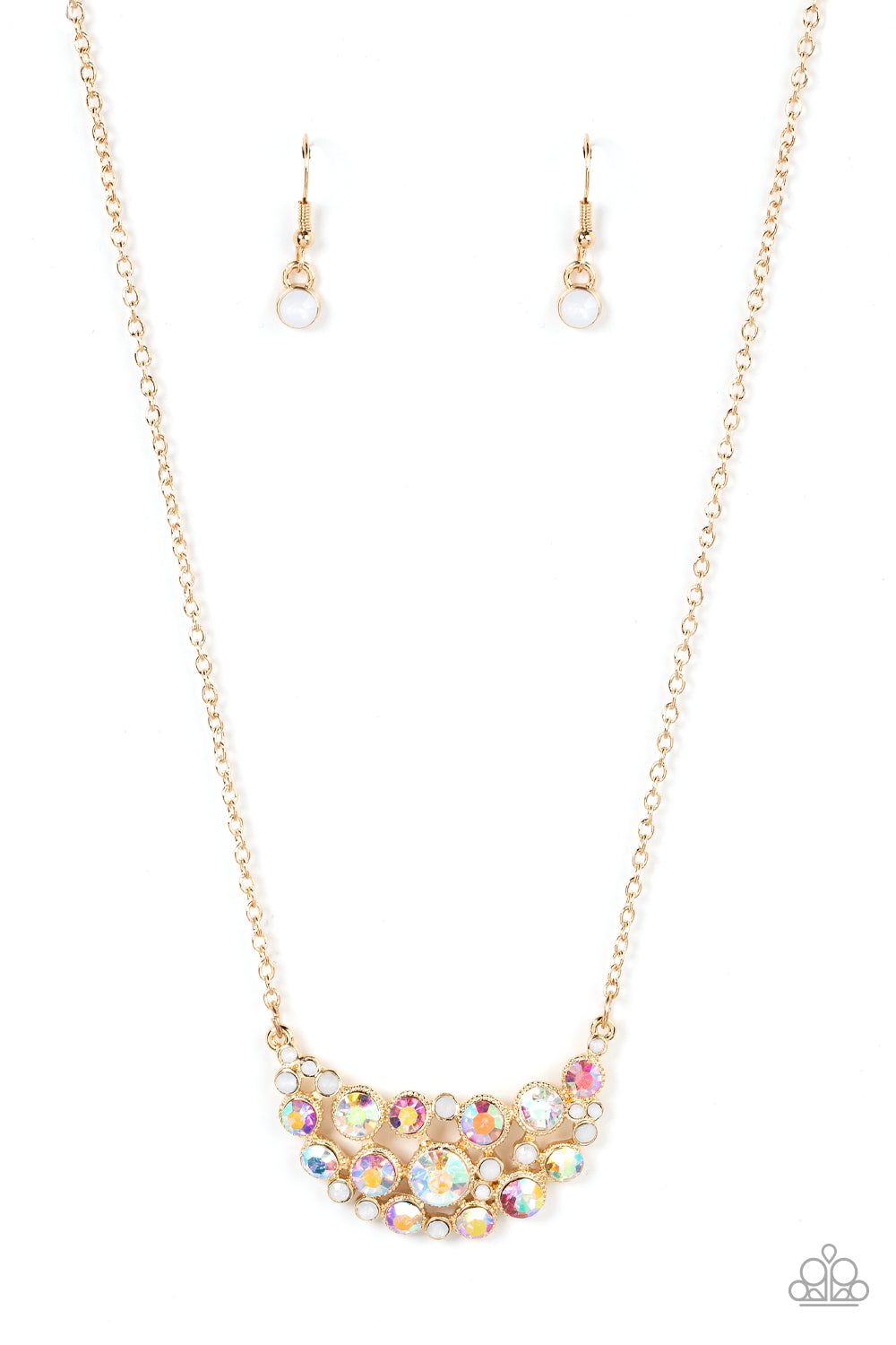 Effervescently Divine - Gold Paparazzi Necklace