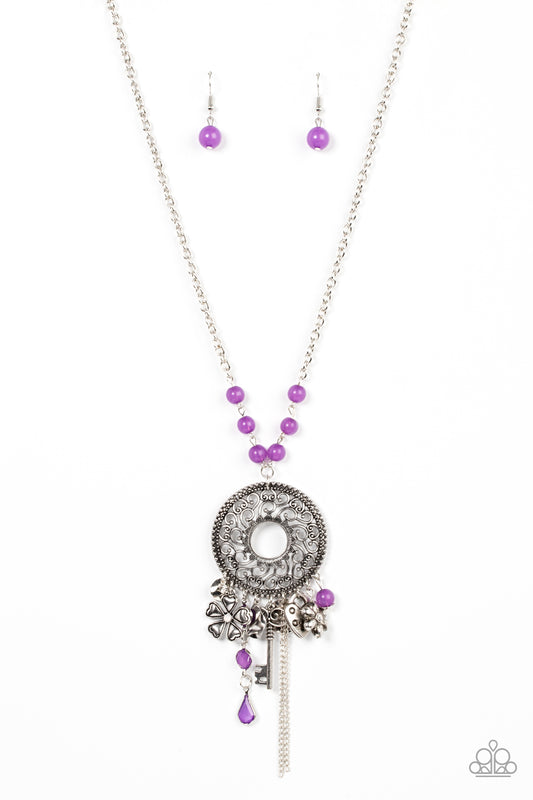 Making Memories - Purple Paparazzi Necklace