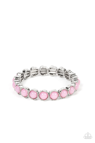 Lets be Buds - Pink Paparazzi Bracelet