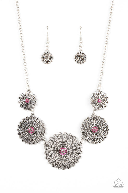 Marigold Meadows - Pink Paparazzi Necklace