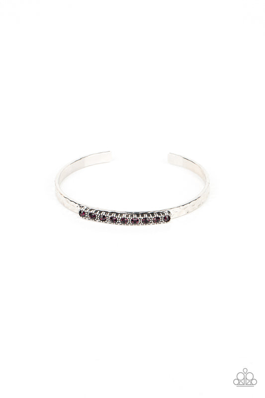 Gives Me the SHIMMERS - Purple Paparazzi Bracelet