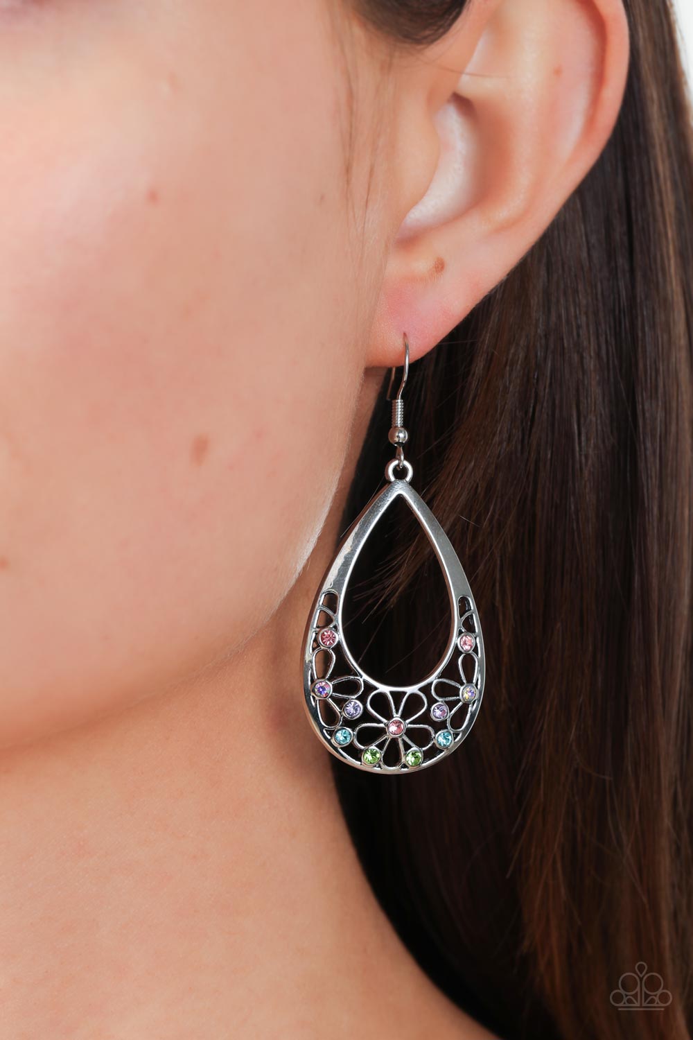 Terrace Trinket - Multi Paparazzi Earrings