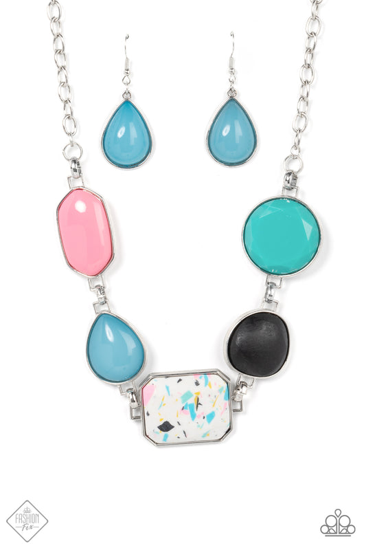 Let The Adventure Begin - Multi Paparazzi Exclusive Fashion Fix Necklace