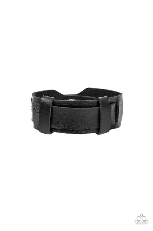 Desert Desperado - Black Paparazzi Urban Bracelet