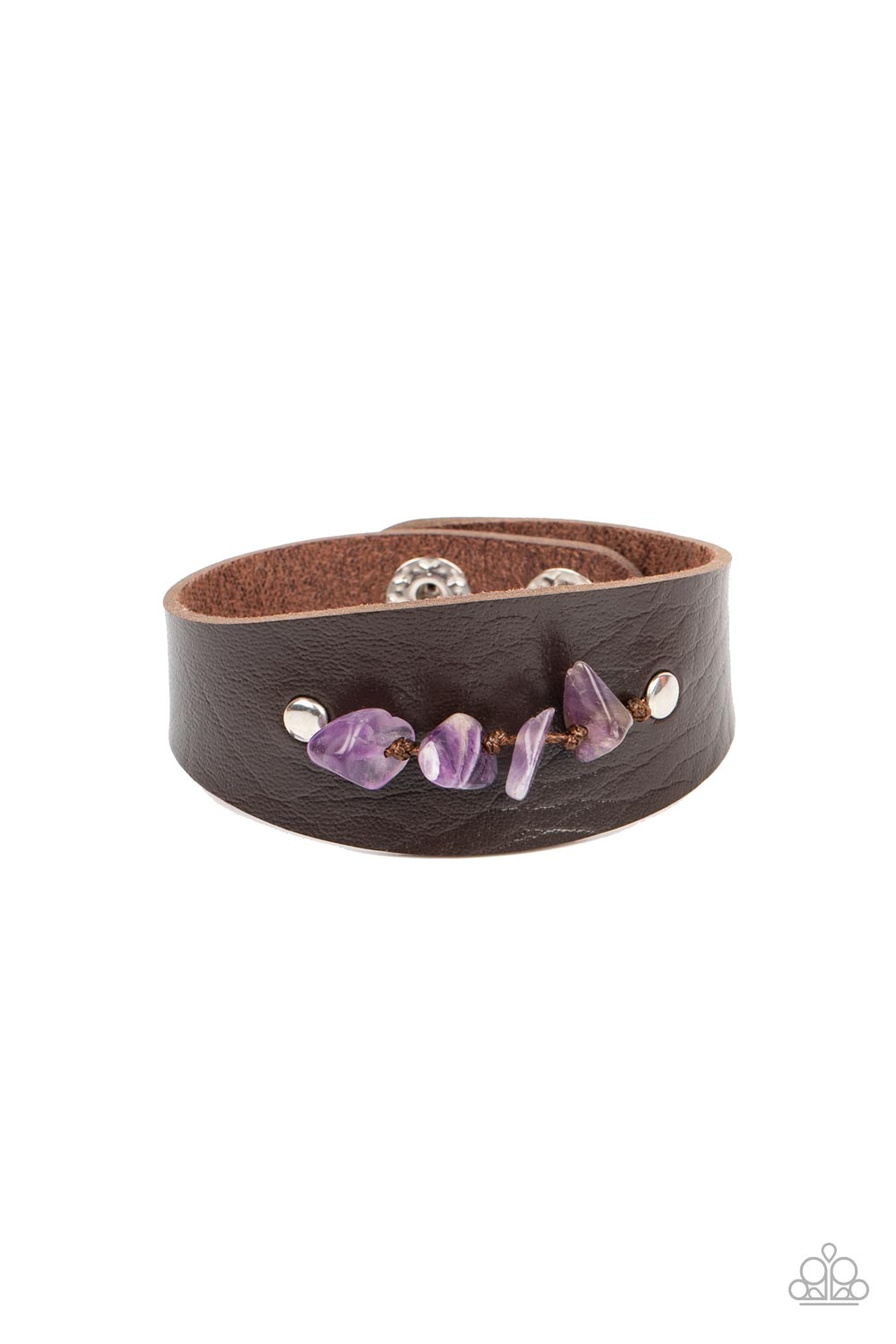 Colorful Canyoneer - Purple Paparazzi Urban Bracelet