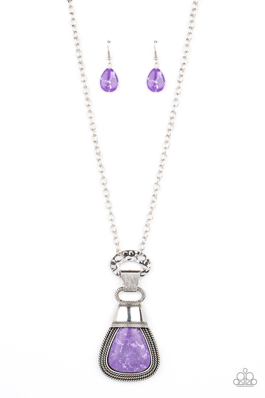 Rodeo Royale - Purple Paparazzi Necklace