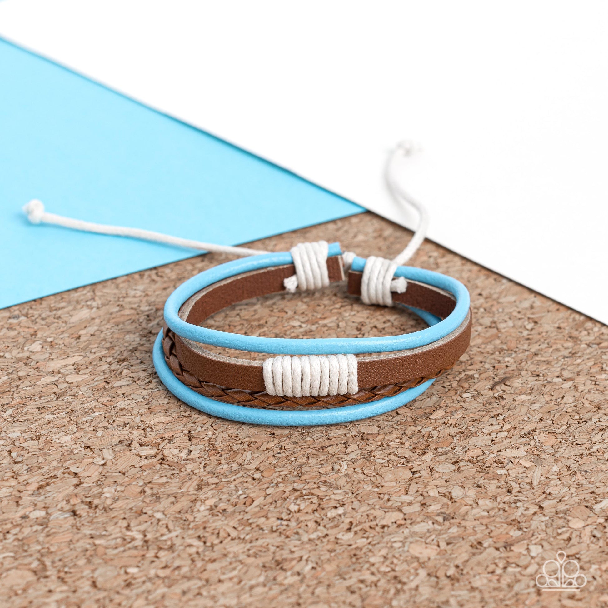 Trail Scout - Blue Paparazzi Urban Bracelet