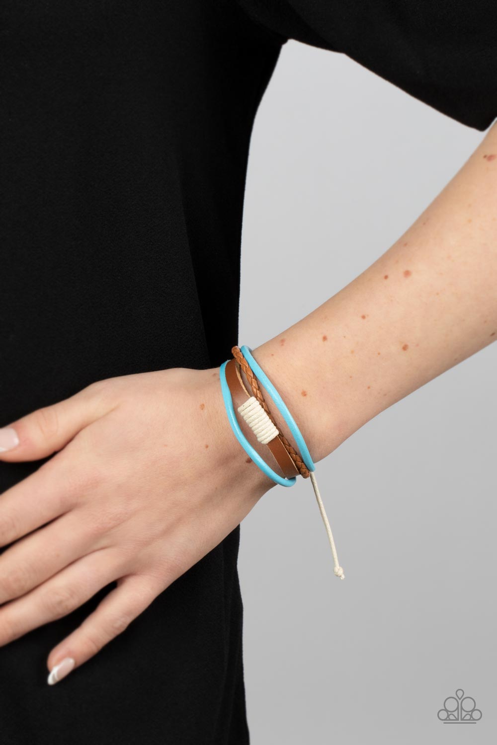 Trail Scout - Blue Paparazzi Urban Bracelet