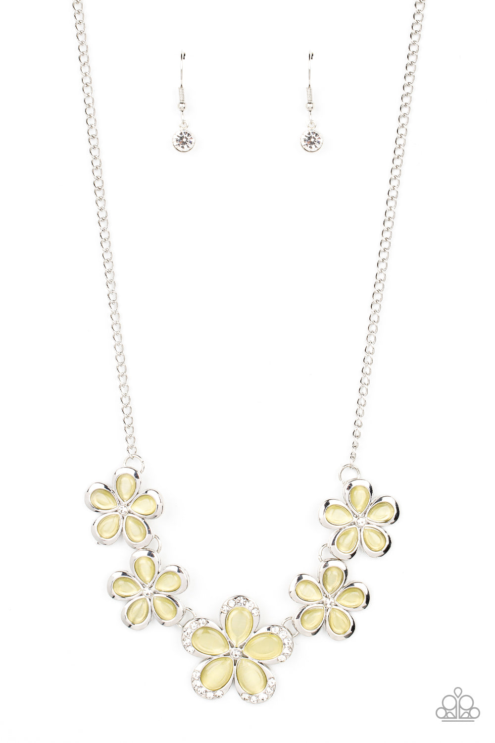 Garden Daydream - Yellow Paparazzi Necklace