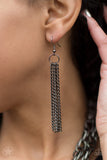 SCARFed for Attention - Gunmetal Paparazzi Necklace