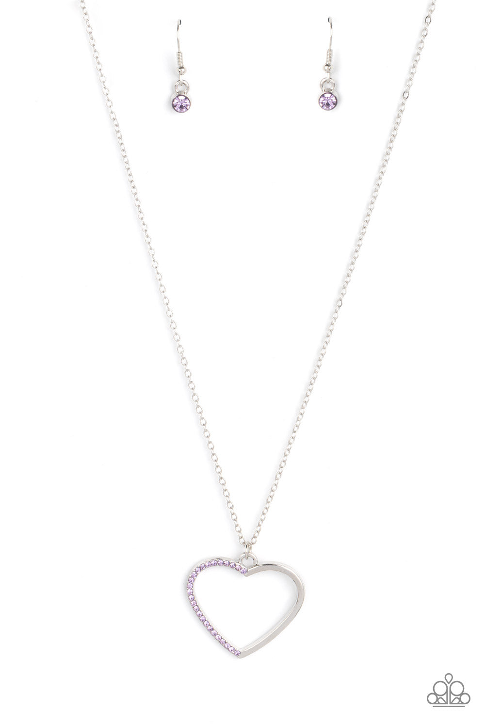 Love to Sparkle - Purple Paparazzi Necklace