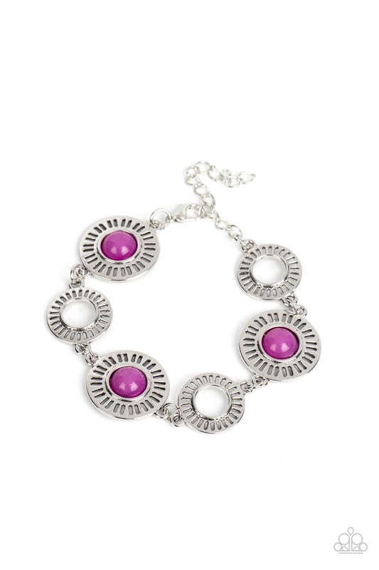 Coastal Charmer - Purple Paparazzi Bracelet