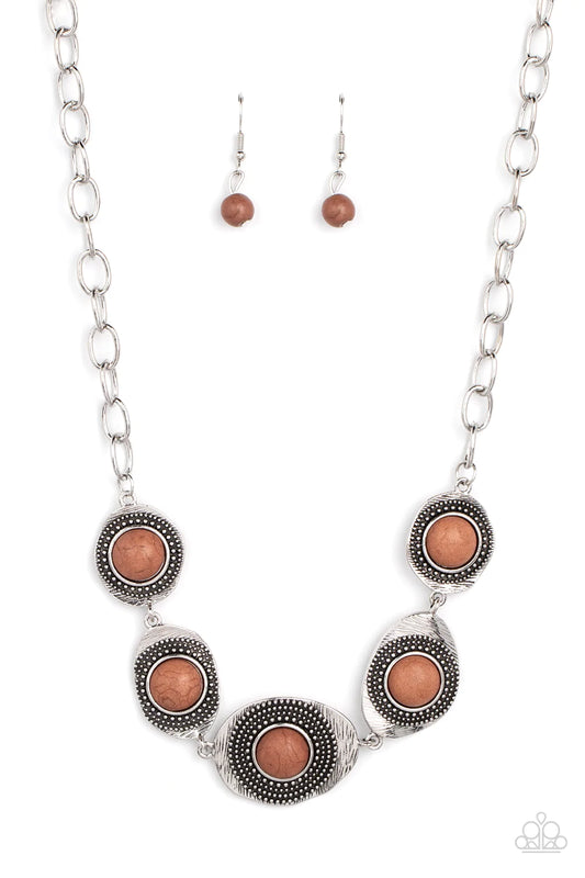 Homestead Harmony Brown Paparazzi Necklace