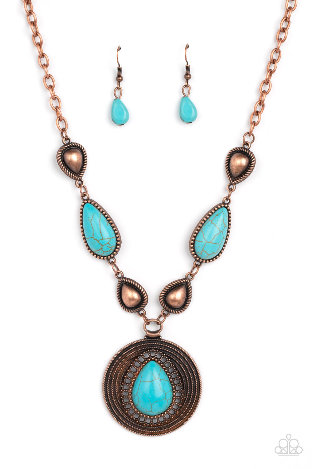 Saguaro Soul Trek - Copper Paparazzi Necklace
