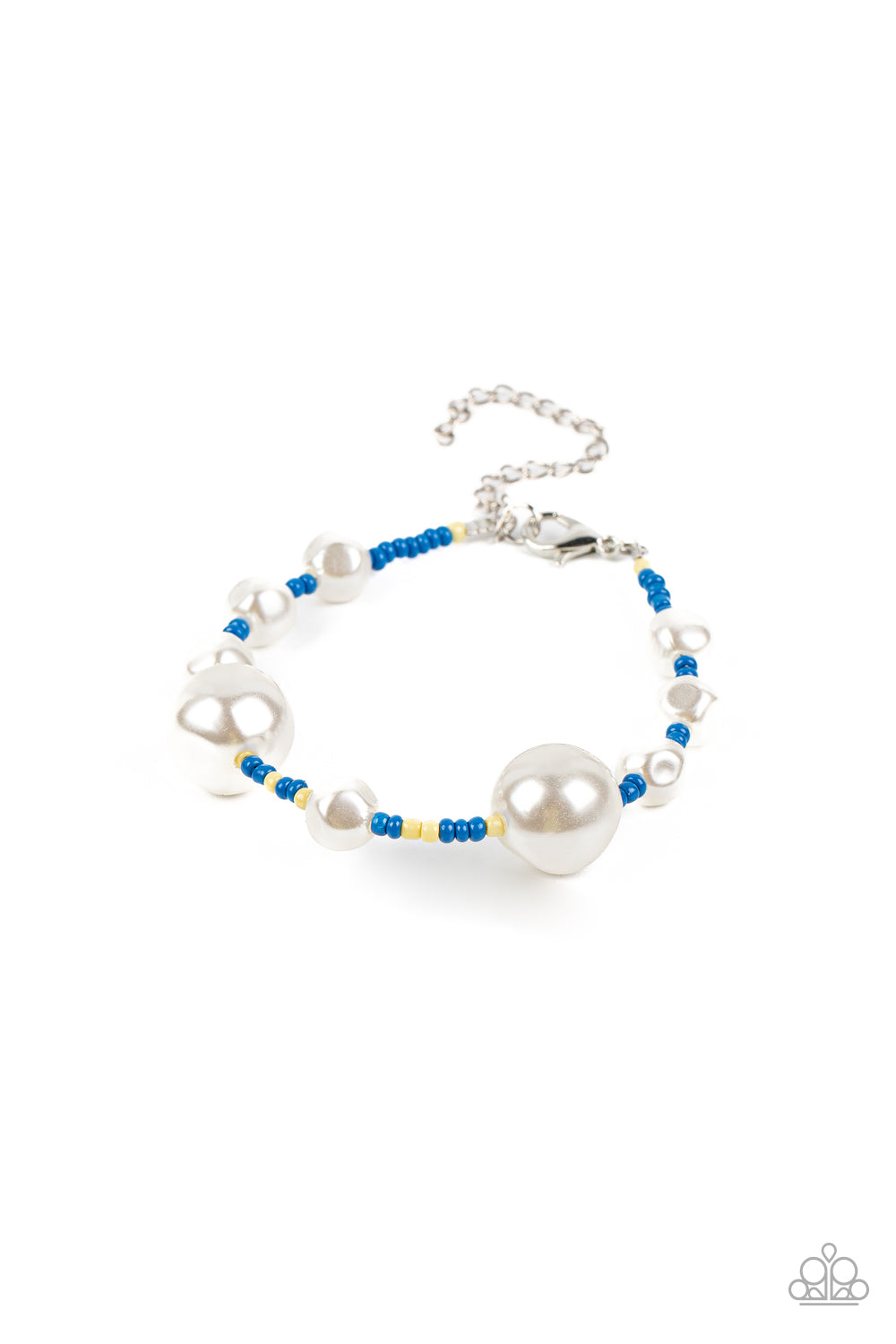 Contemporary Coastline - Blue Paparazzi Bracelet
