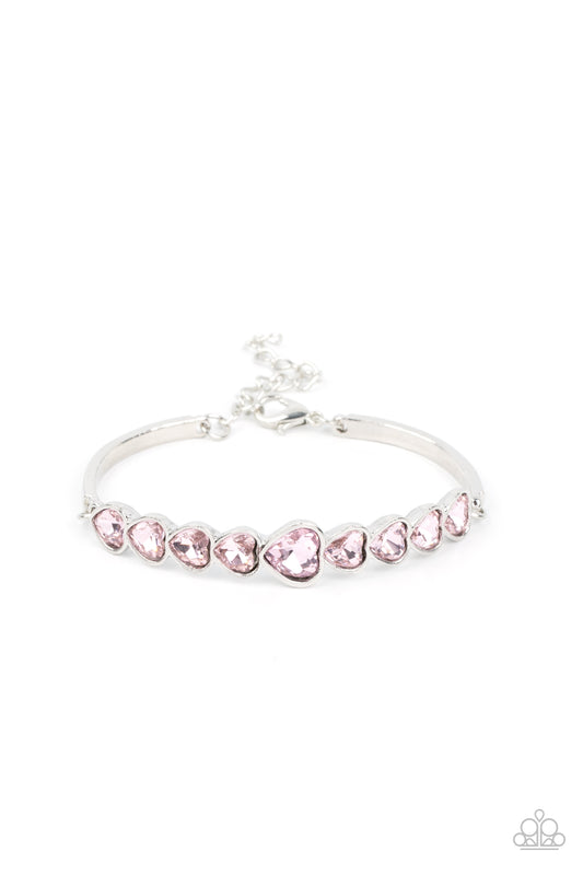 Lusty Luster - Pink Paparazzi Bracelet