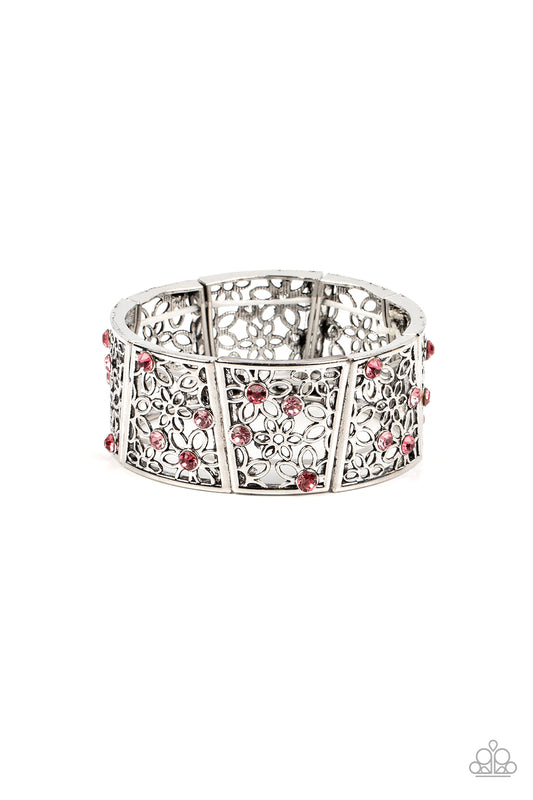 Spring Greetings - Pink Paparazzi Bracelet