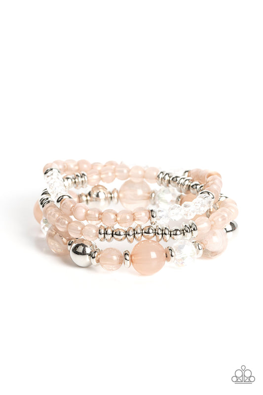 Shoreside Stroll - Brown Paparazzi Bracelet