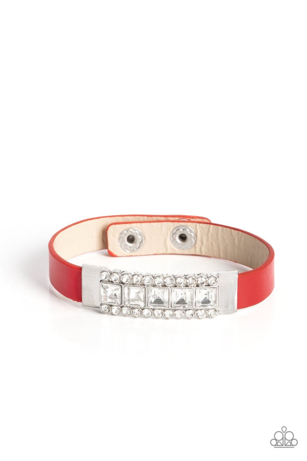 Rebel Reputation - Red Paparazzi Bracelet