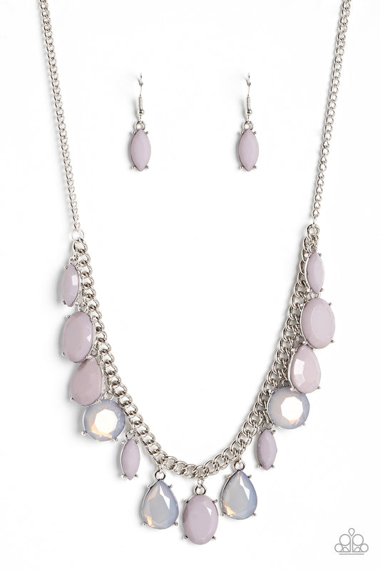 Fairytale Fortuity - Silver Paparazzi Necklace