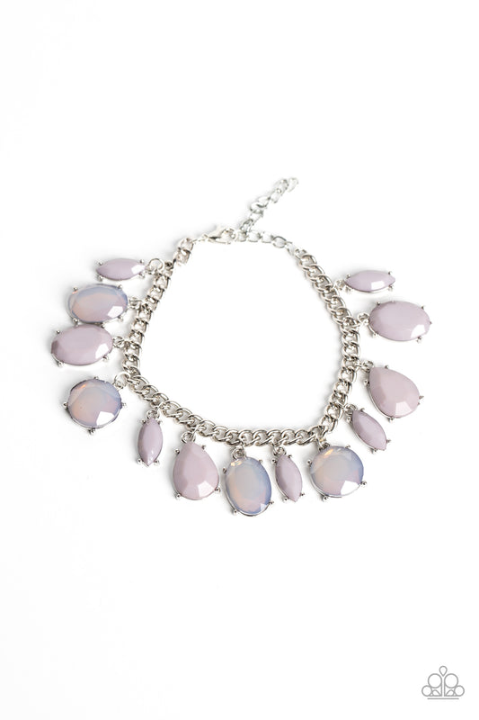 Serendipitous Shimmer - Silver Paparazzi Bracelet