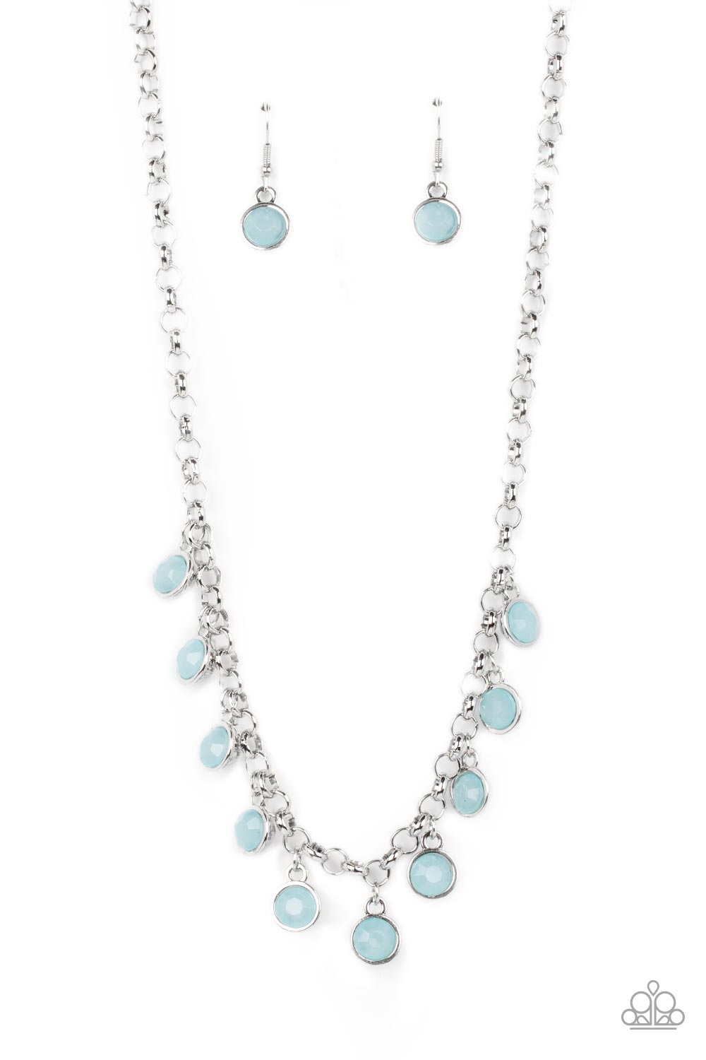 Moonbeam Magic - Blue Paparazzi Necklace