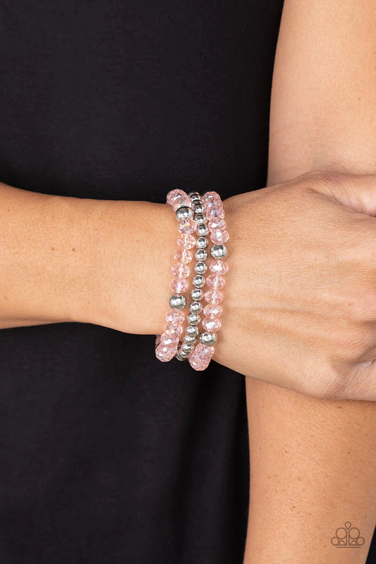 Prismatic Perceptions Pink Paparazzi Bracelet