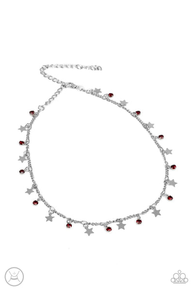 Little Lady Liberty - Red Paparazzi Necklace