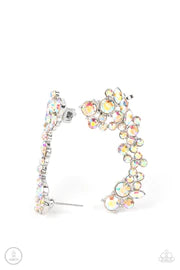 Astronomical Allure Multi Paparazzi Ear-Crawler Earrings