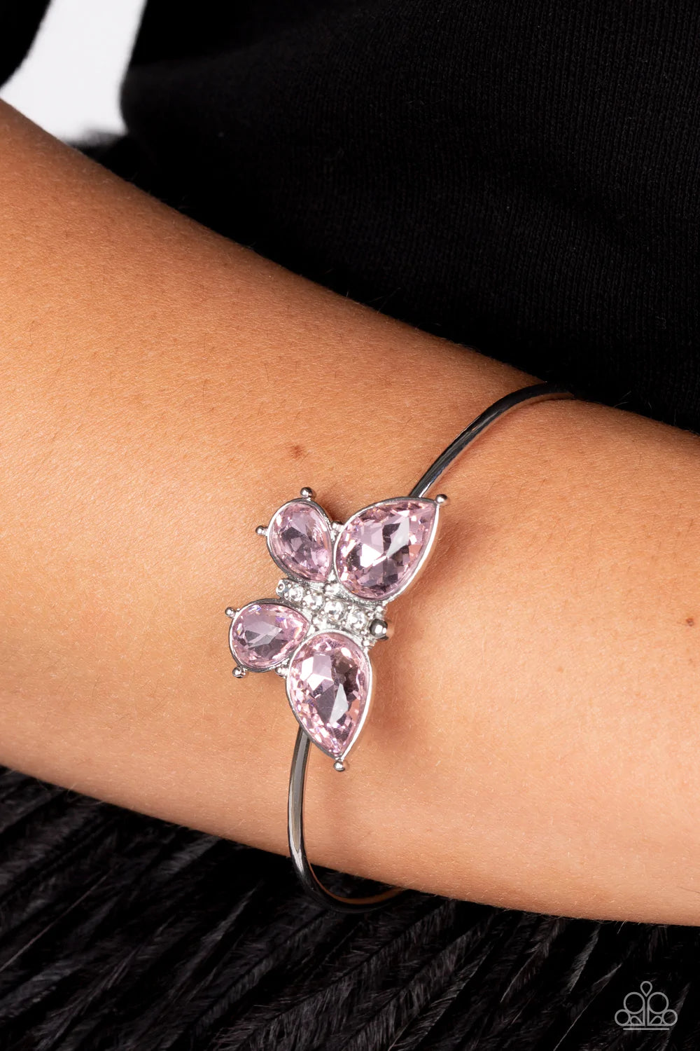 Butterfly Beatitude Pink Paparazzi Bracelet