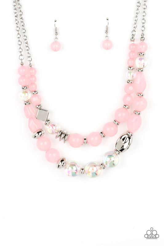 Mere Magic - Pink Paparazzi Necklace