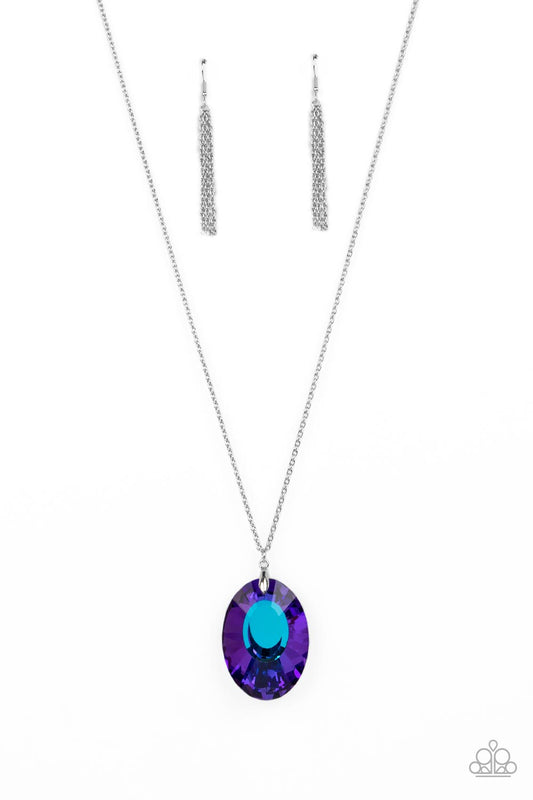Celestial Essence - Blue Paparazzi Necklace