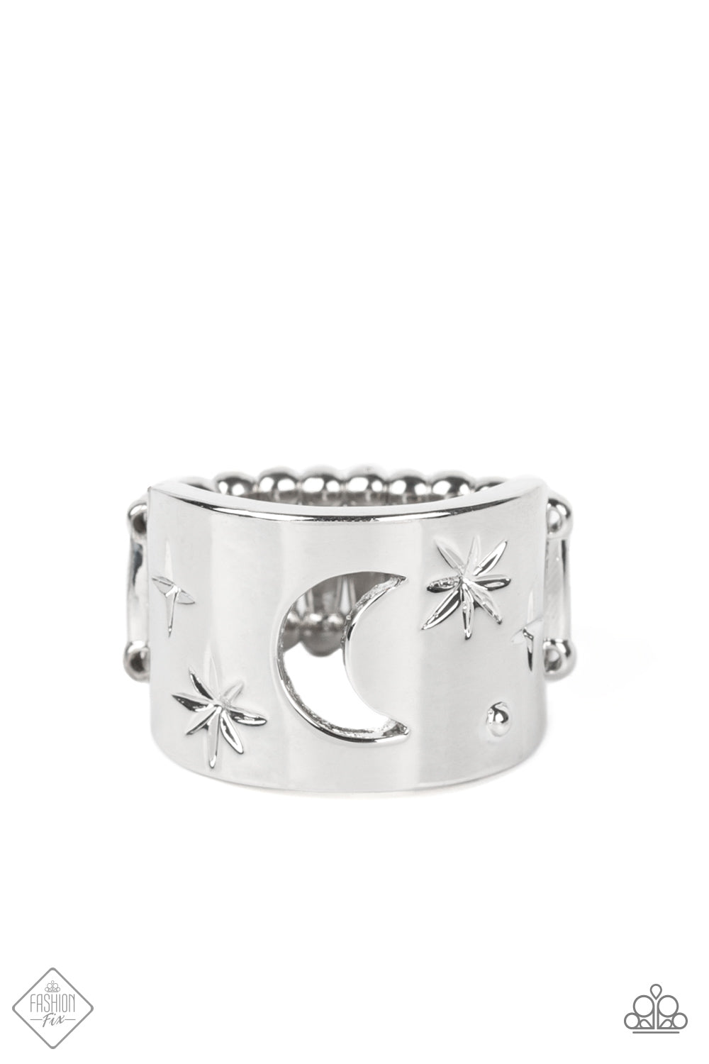 Lunar Levels Silver Paparazzi Fashion Fix Ring