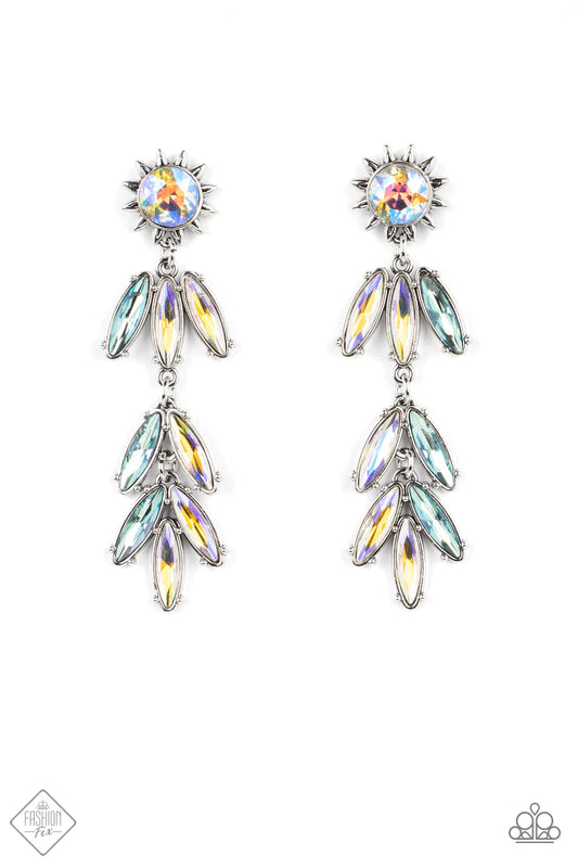Space Age Sparkle Multi Paparazzi Fashion Fix Earrings