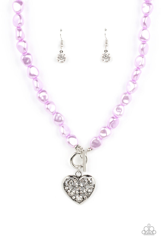 Color Me Smitten - Purple Paparazzi Necklace