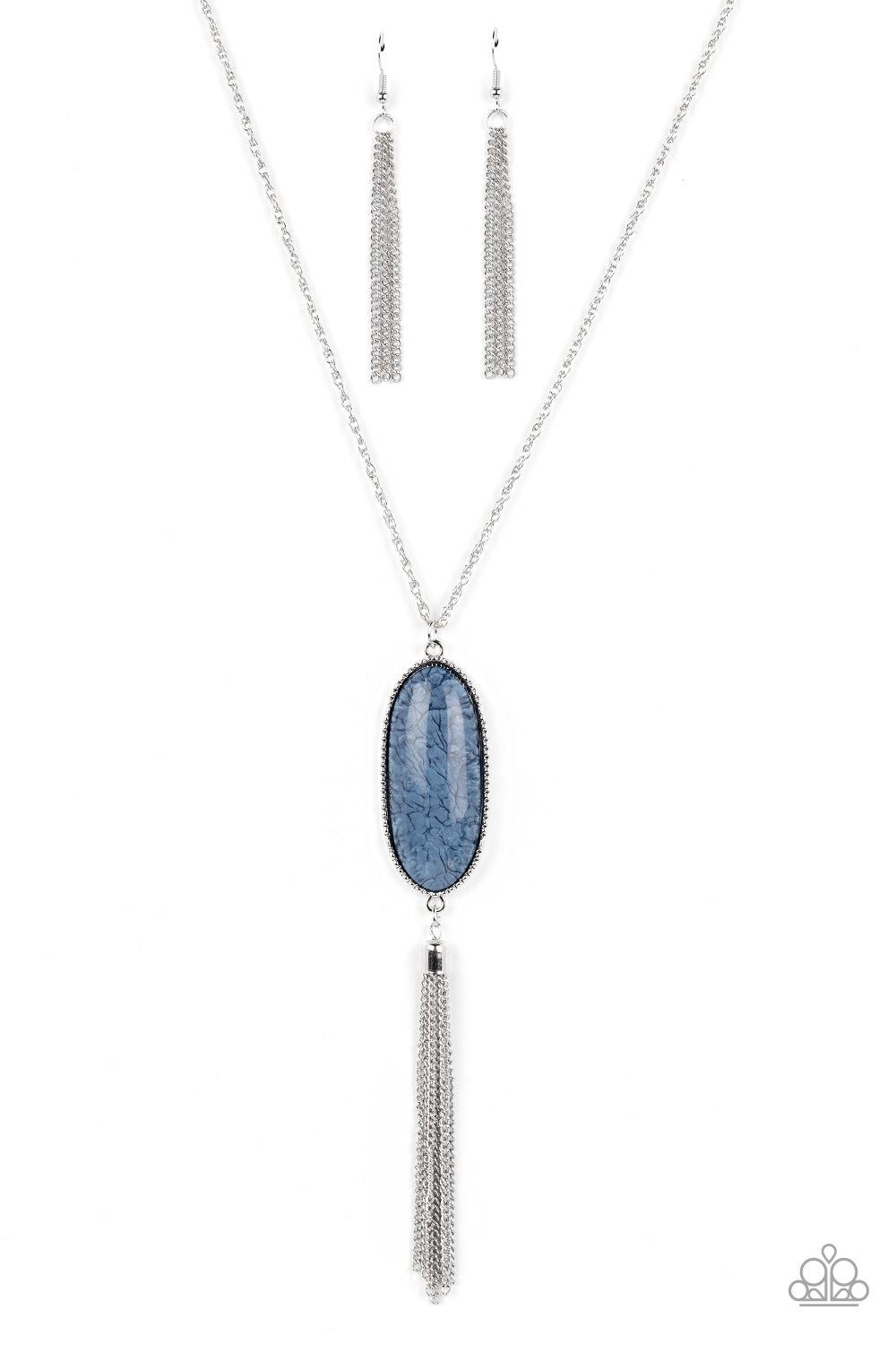 Southern Stroll - Blue Paparazzi Necklace