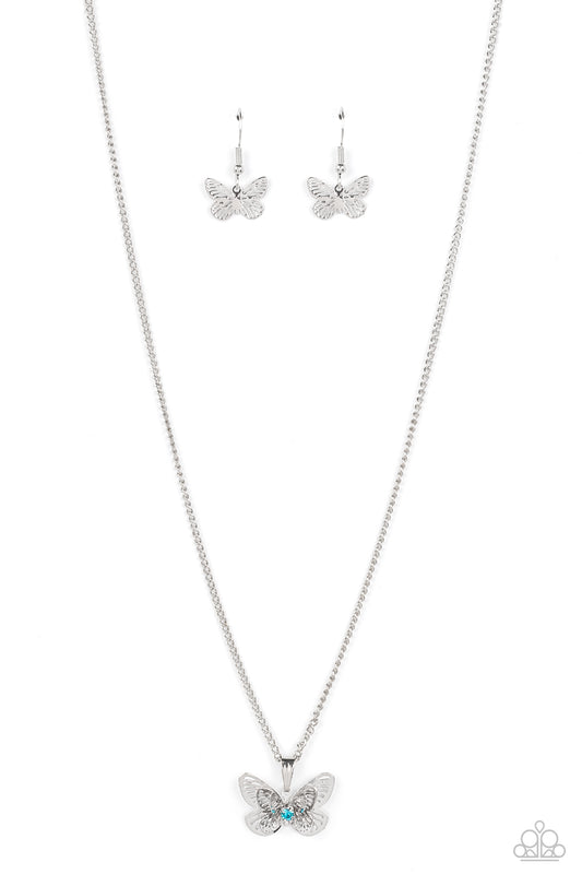 High-Flying Fashion - Blue Paparazzi Necklace